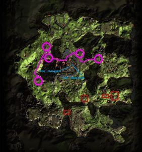 Stronghold tending and HE map for Neverwinter